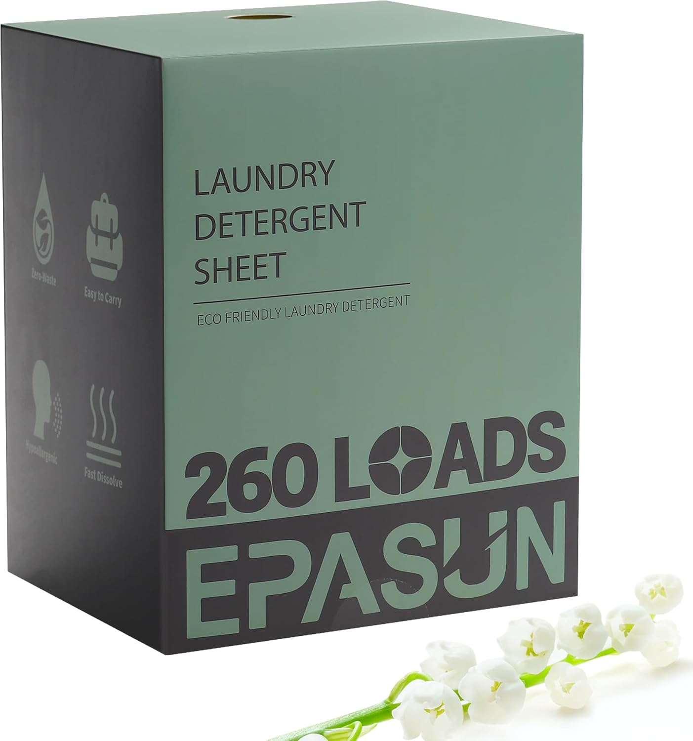 Laundry Strip Eco - Laundry Detergent Sheets 260 Loads, Fresh