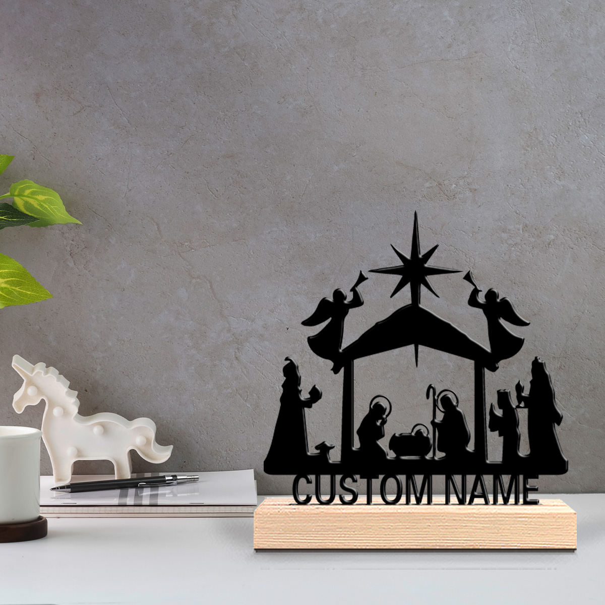 Sustainable Living Products - 1pc Romantic Personalized Custom Pilgrimage Metal