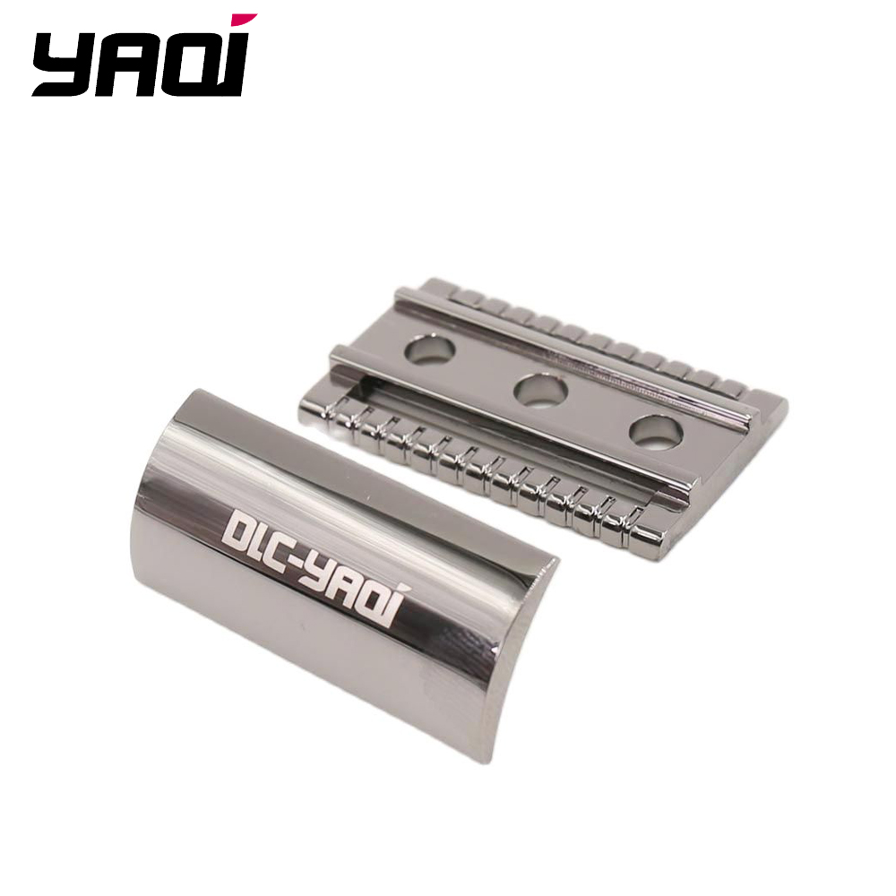 Safety Razor Handle - YAQI Charcoal Color Cobbled Safety Razor