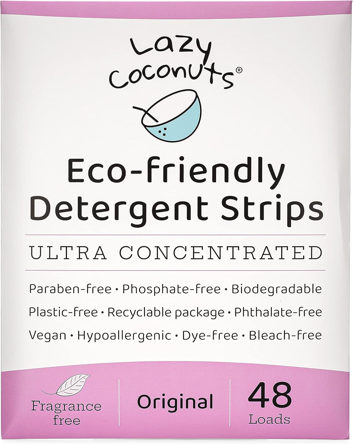 Laundry Strip Eco - Eco Friendly, Plant Powered Laundry Detergent