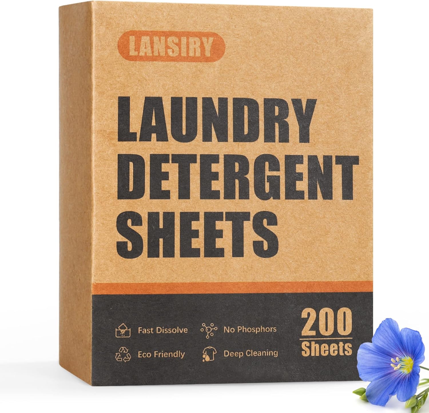 Laundry Strip Eco - Laundry Detergent Sheets - 200 Loads