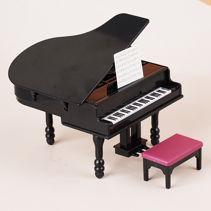 1:12 Dollhouse Miniature Piano - Sustainable Living Products บทวิจารณ์และราคา