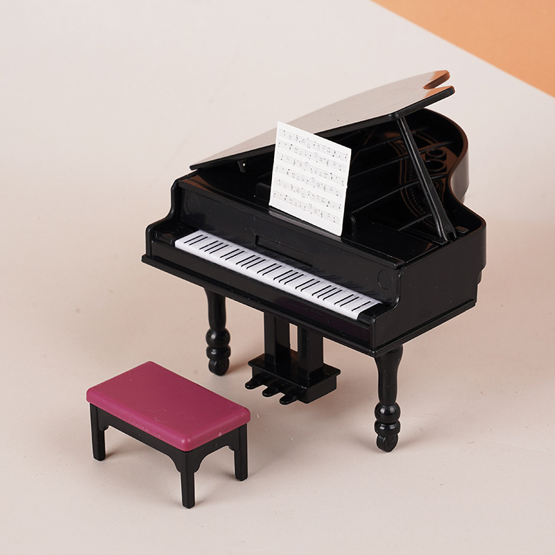 1:12 Dollhouse Miniature Piano - Sustainable Living Products บทวิจารณ์และราคา