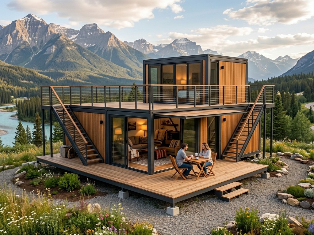 Eco Friendly Prefab House with - Sustainable Living House บทวิจารณ์และราคา
