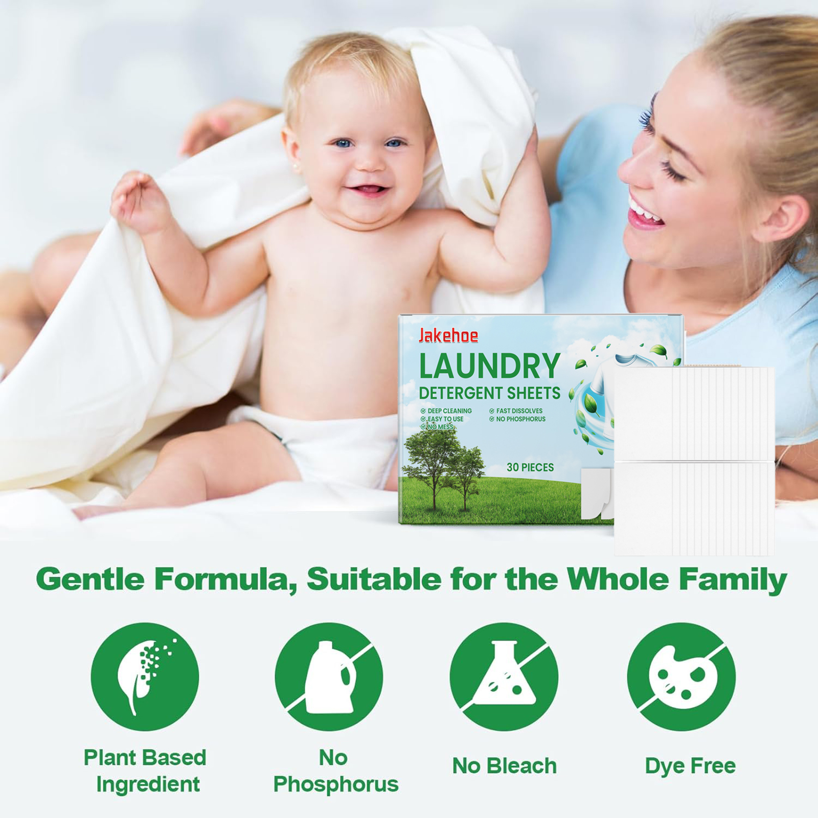 Laundry Detergent Sheets for S - Laundry Strip Eco บทวิจารณ์และราคา