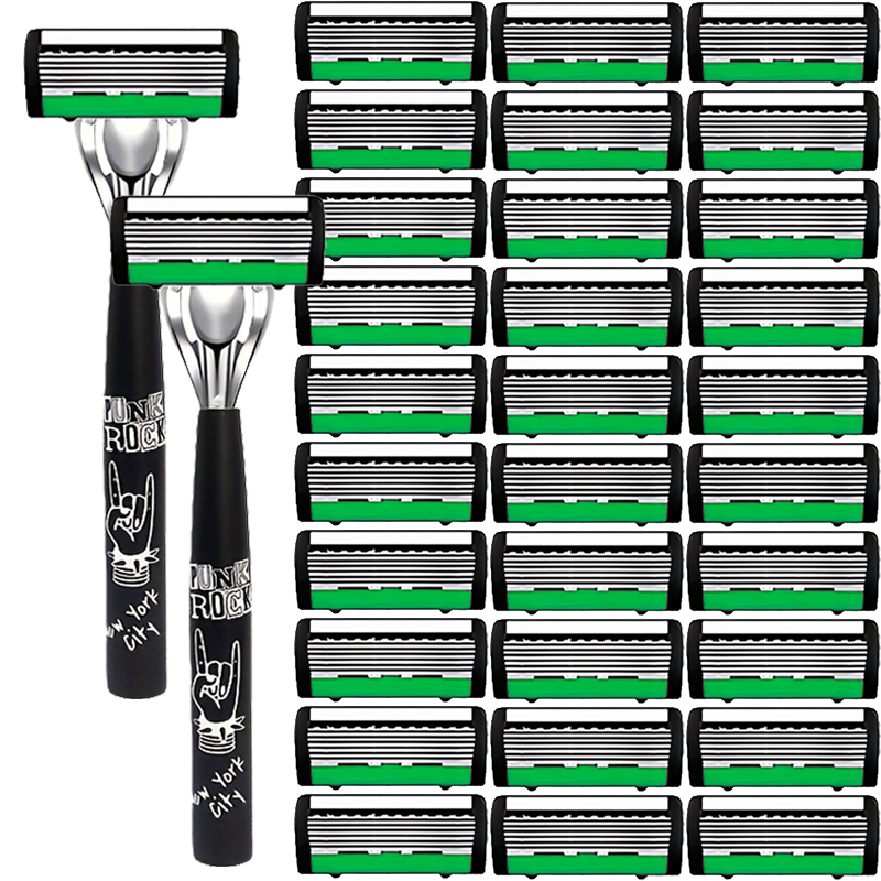High Quality Man Safety Razor  - Safety Razor Handle บทวิจารณ์และราคา