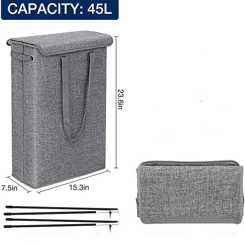 Cotton Linen Laundry Basket Wi - Laundry Strip Eco บทวิจารณ์และราคา