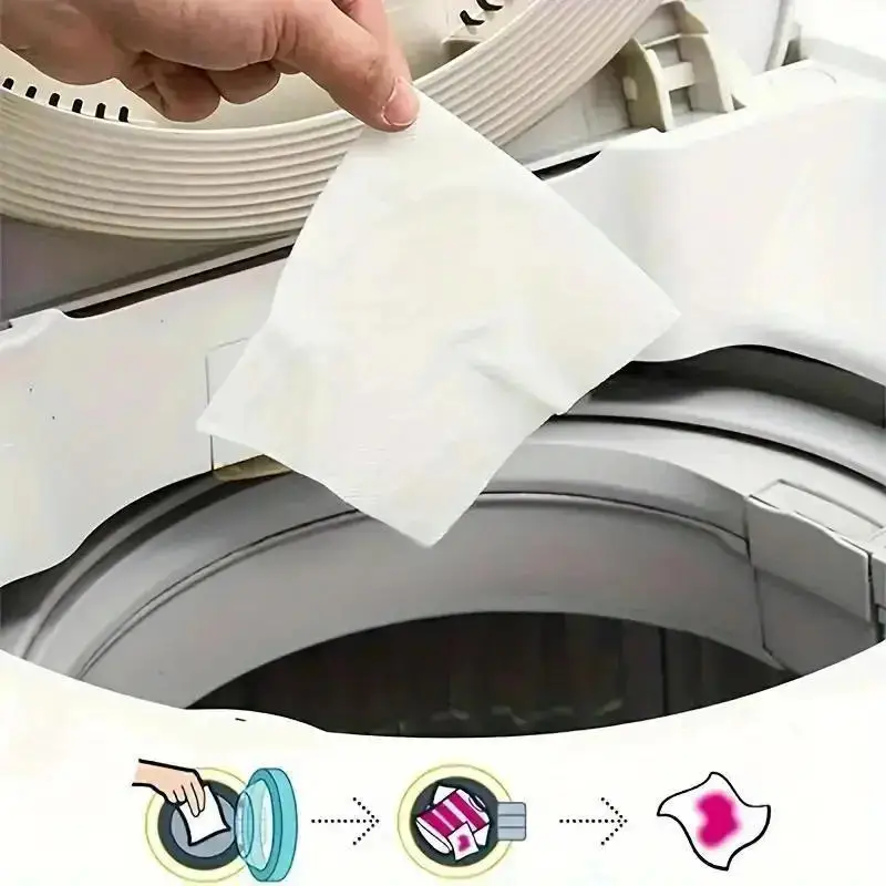 50pcs Laundry Color Absorbing  - Laundry Strip Eco บทวิจารณ์และราคา
