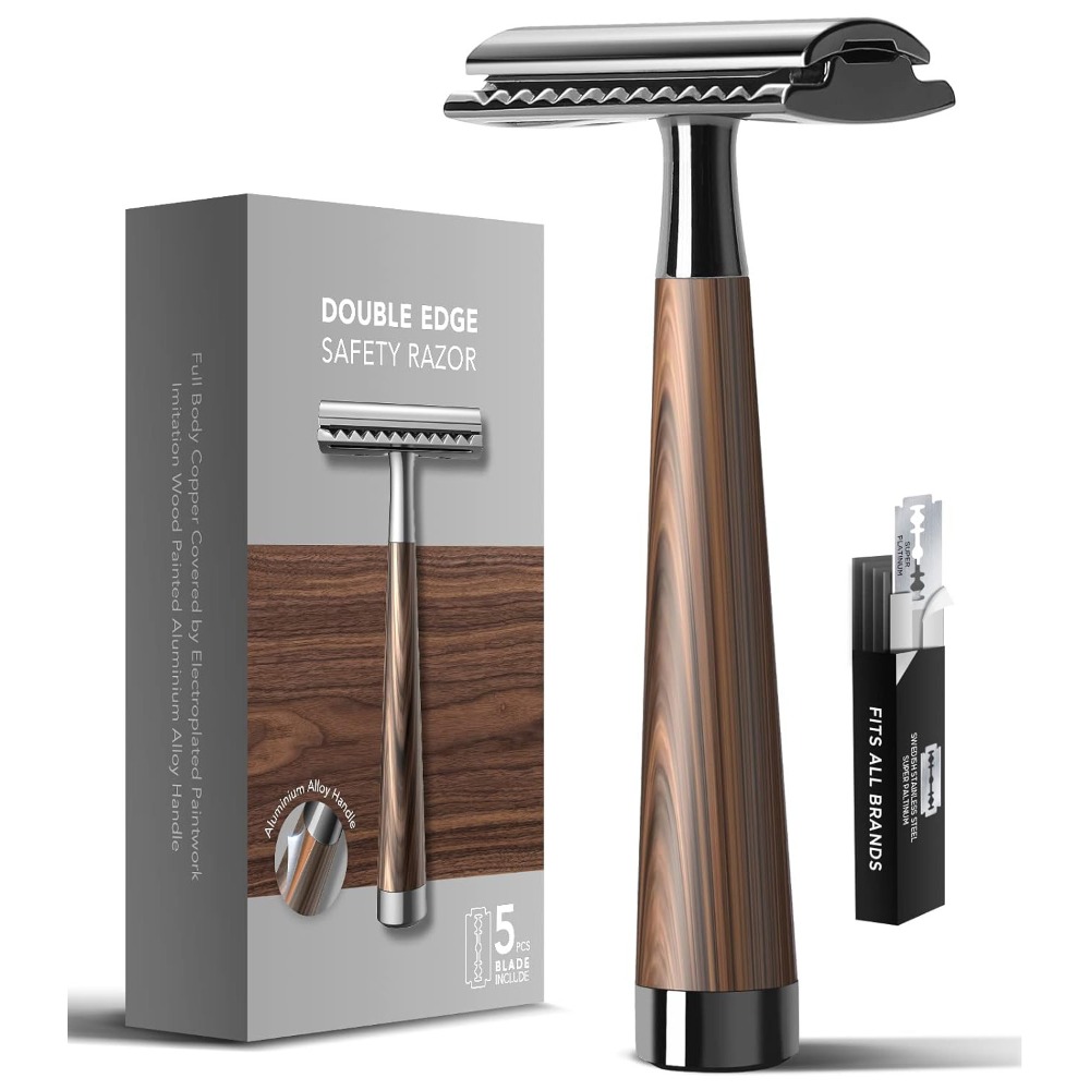 Professional Men's Double Edge - Safety Razor Handle บทวิจารณ์และราคา