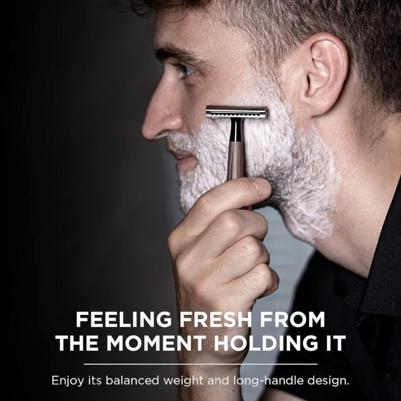 Professional Men's Double Edge - Safety Razor Handle บทวิจารณ์และราคา