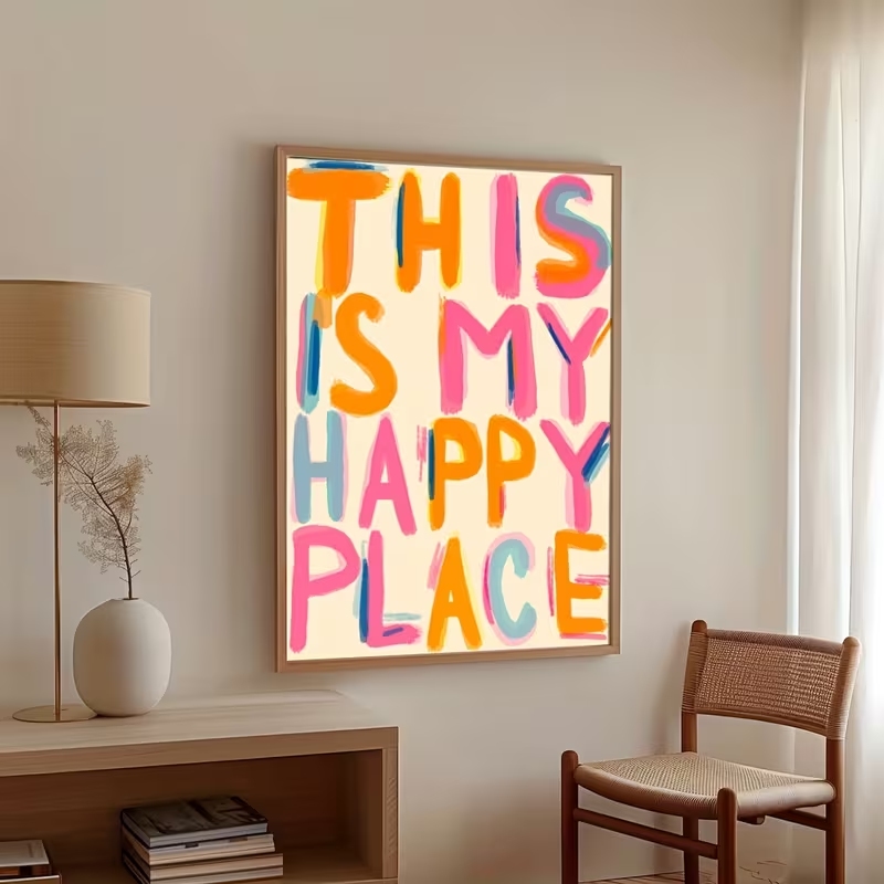 Modern This Is My Happy Place  - Sustainable Living Products บทวิจารณ์และราคา