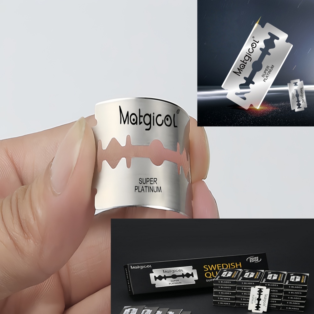 10/20/30/50/100Pc Double Edge  - Safety Razor Handle บทวิจารณ์และราคา