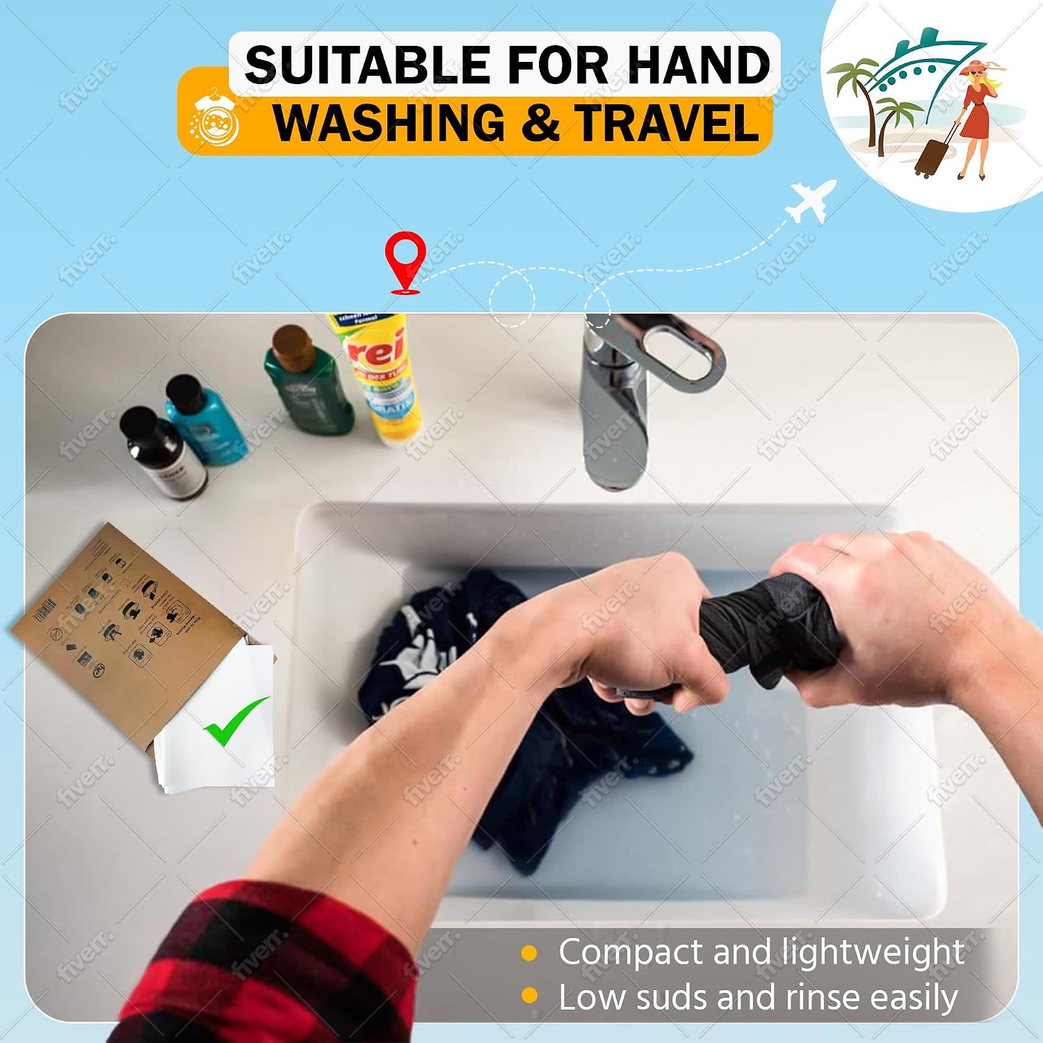 Eco-Friendly Portable Laundry  - Laundry Strip Eco บทวิจารณ์และราคา