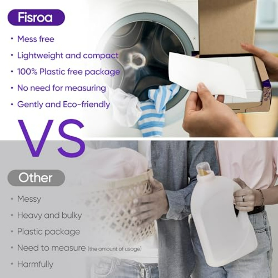 Laundry Detergent Sheets Trave - Laundry Strip Eco บทวิจารณ์และราคา