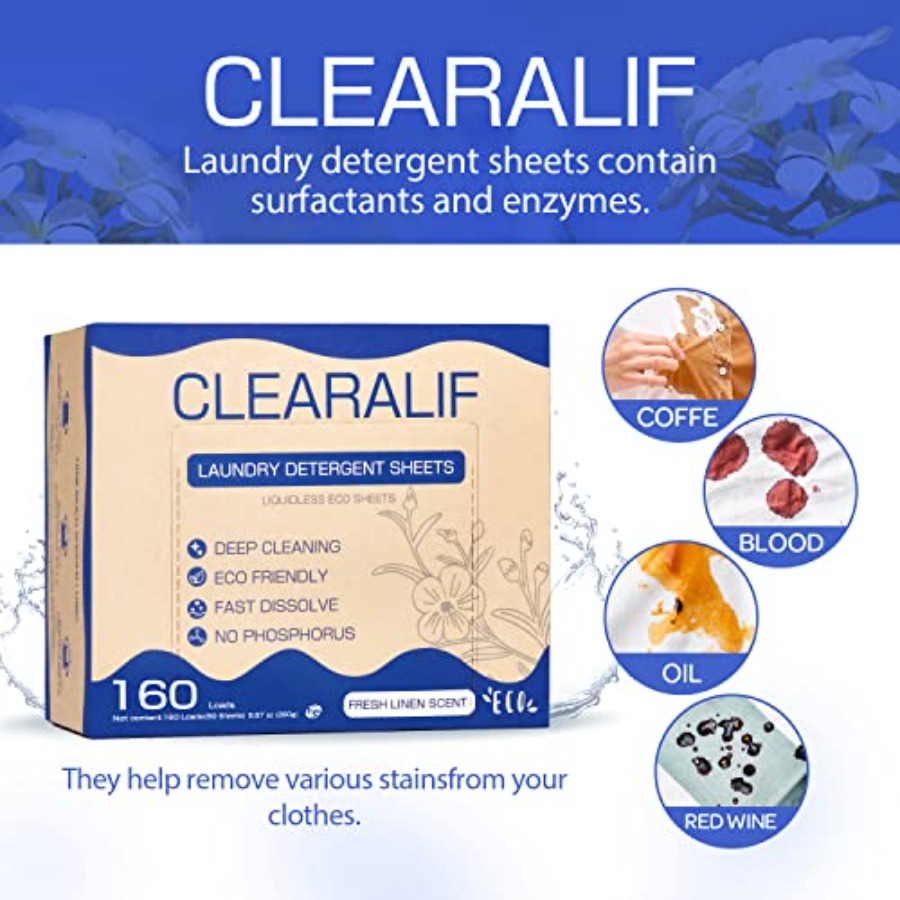 CLEARALIF Laundry Detergent Sh - Laundry Strip Eco บทวิจารณ์และราคา