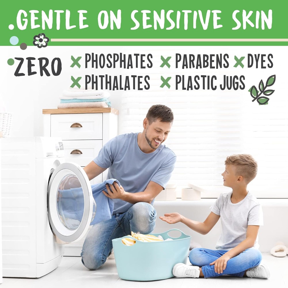 Eco-Friendly Laundry Detergent - Laundry Strip Eco บทวิจารณ์และราคา