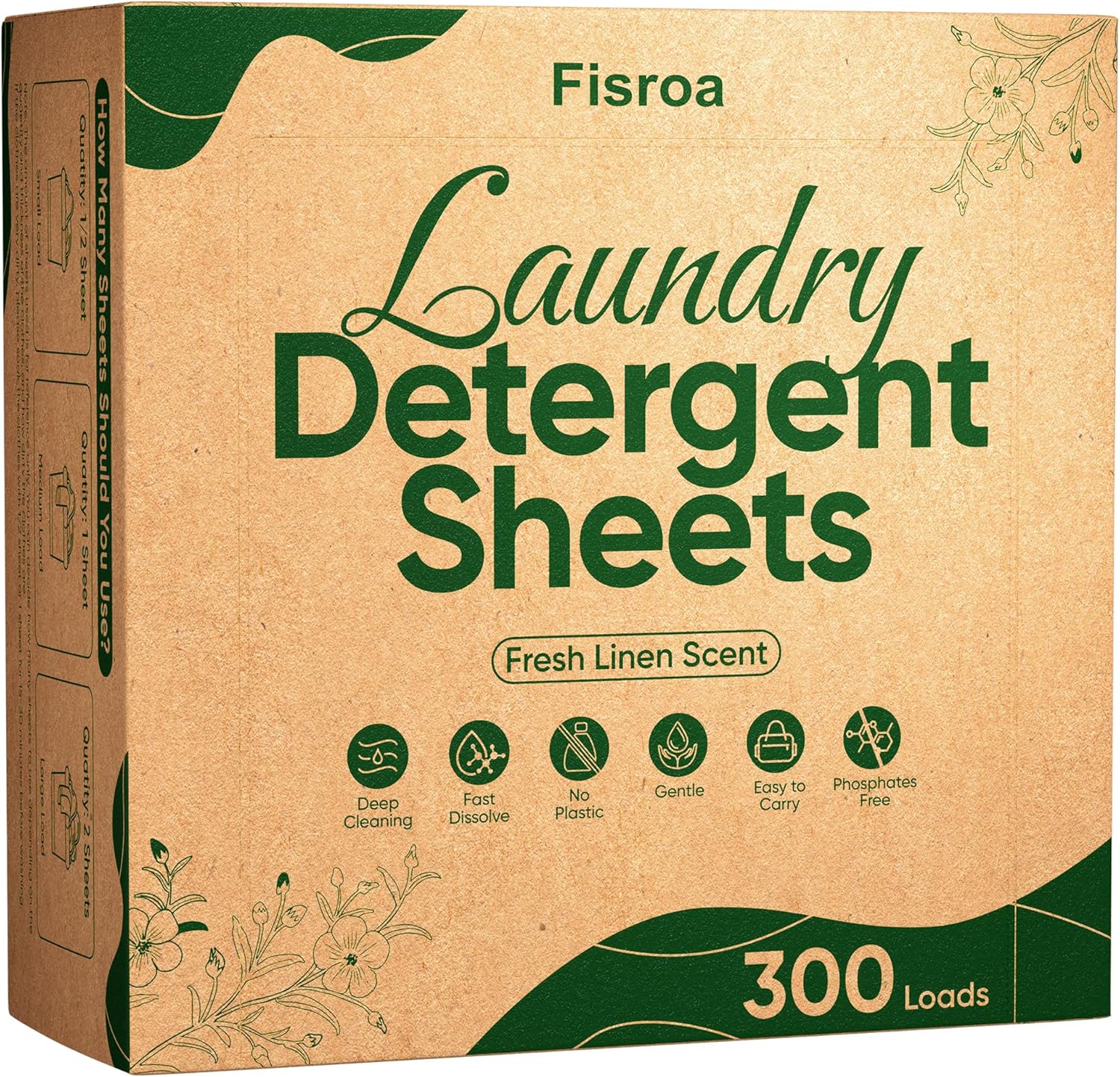 Travel Laundry Detergent Sheet - Laundry Strip Eco บทวิจารณ์และราคา