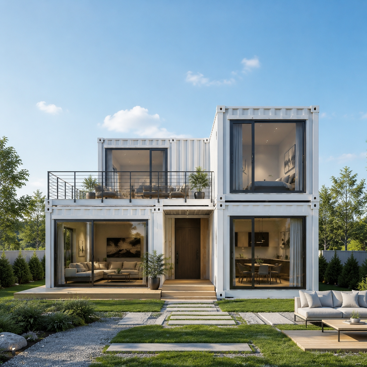 EcoFriendly Prefab House Bedro - Sustainable Living House บทวิจารณ์และราคา