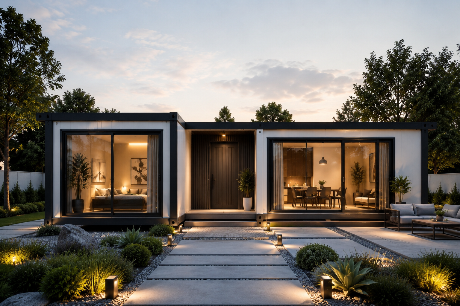 EcoFriendly Prefab House Bedro - Sustainable Living House บทวิจารณ์และราคา