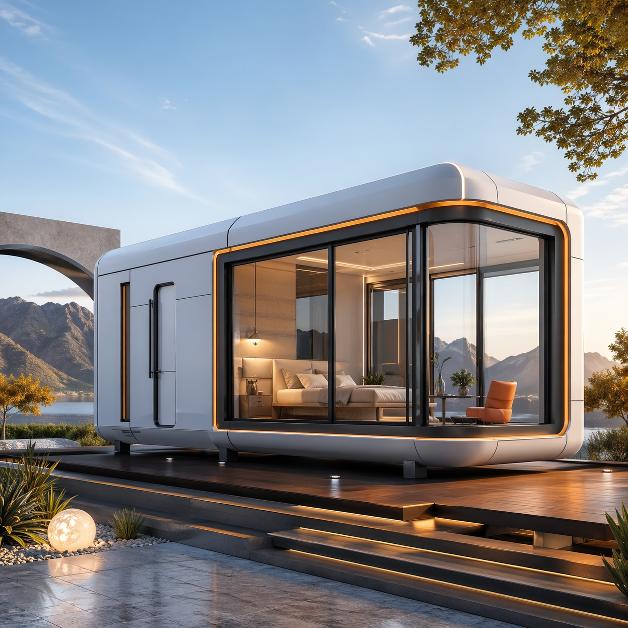 EcoFriendly Prefab House Bedro - Sustainable Living House บทวิจารณ์และราคา