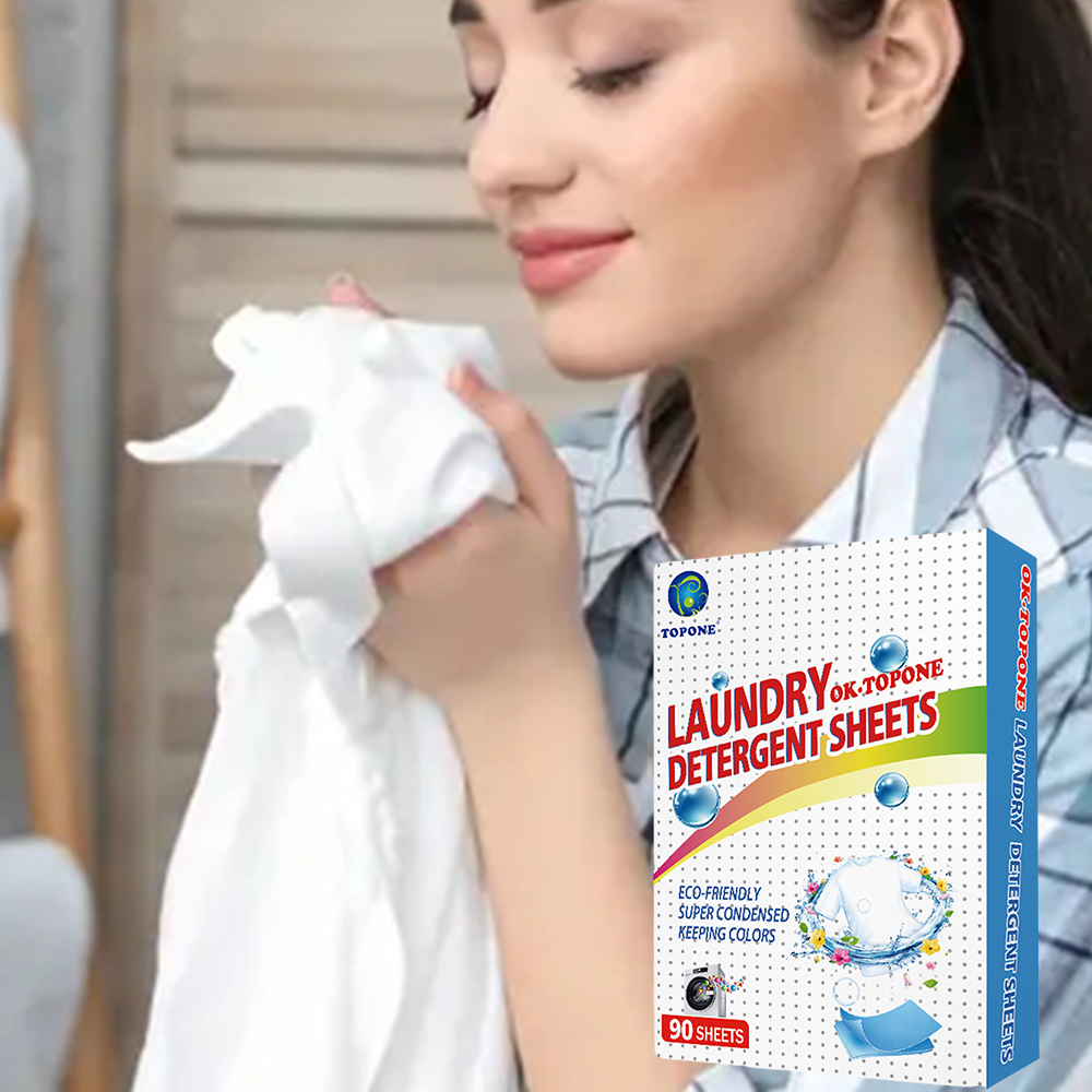 90 pcs Washer Sheets Detergent - Laundry Strip Eco บทวิจารณ์และราคา