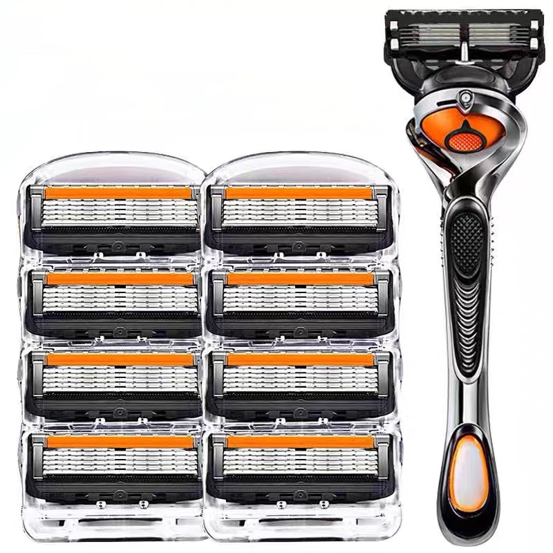 5-Layer Replaceable Safety Bla - Safety Razor Handle บทวิจารณ์และราคา