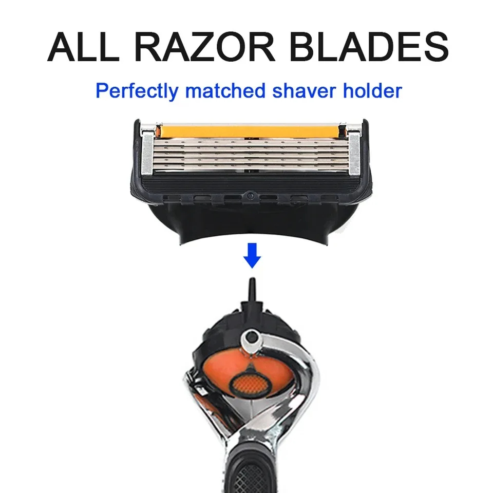 5-Layer Replaceable Safety Bla - Safety Razor Handle บทวิจารณ์และราคา