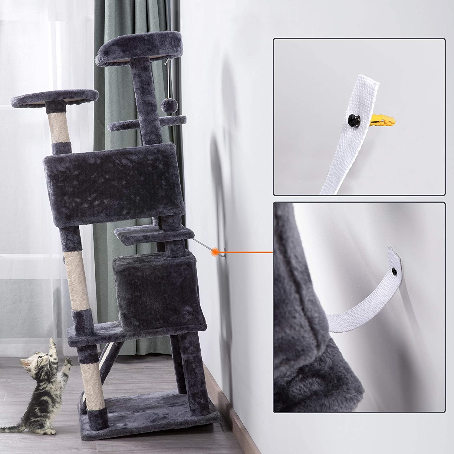 Modern Luxury Cat Climbing Fra - Sustainable Living House บทวิจารณ์และราคา