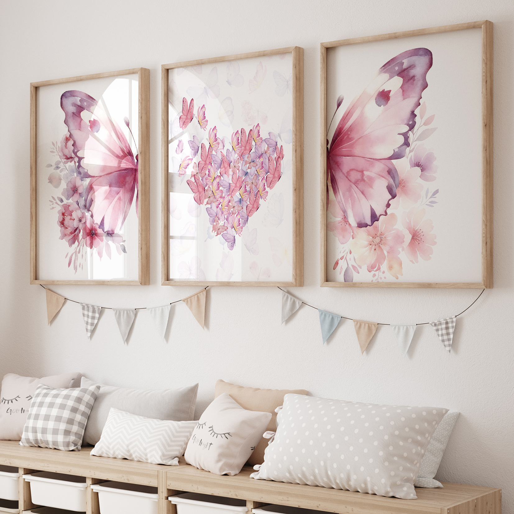 3pcs Cartoon Children Pink Lov - Sustainable Living Products บทวิจารณ์และราคา
